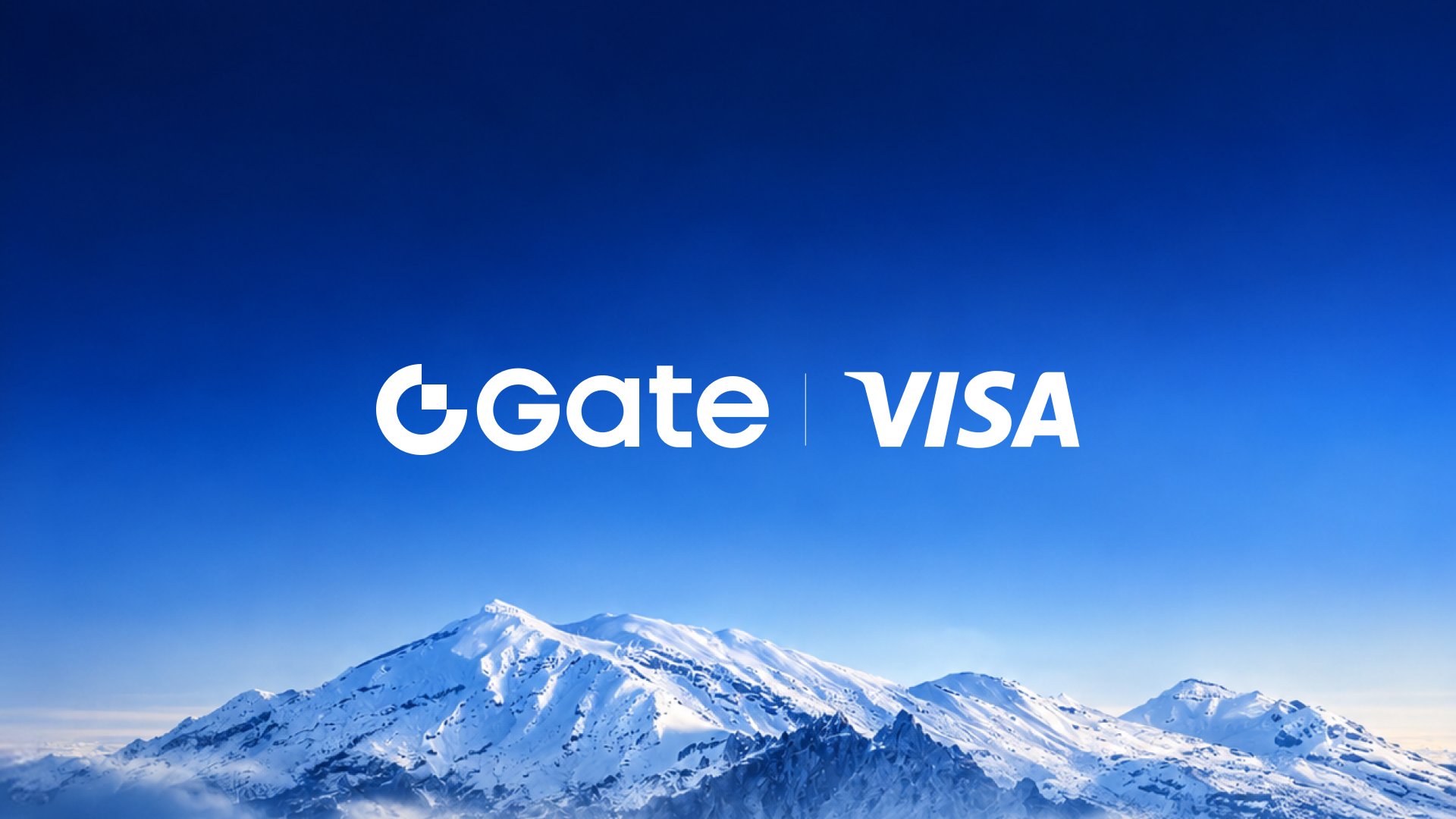 Gate 与 Visa 达成合作，推出预计覆盖全球 40+ 市场的加密资产关联卡